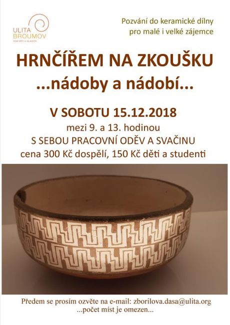 Nabídka akcí na Broumovsku pro víkend od 14. do 16. prosince