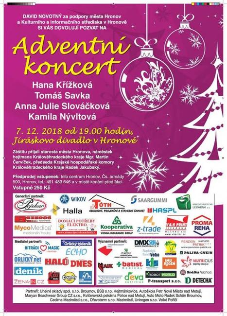 Nabídka akcí na Broumovsku pro víkend od 7. do 9. prosince