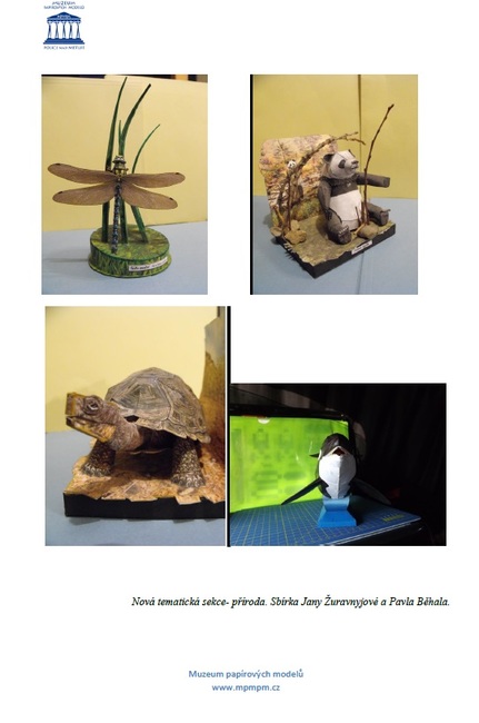 Polické Muzeum papírových modelů slaví 5 let – rok 2014
