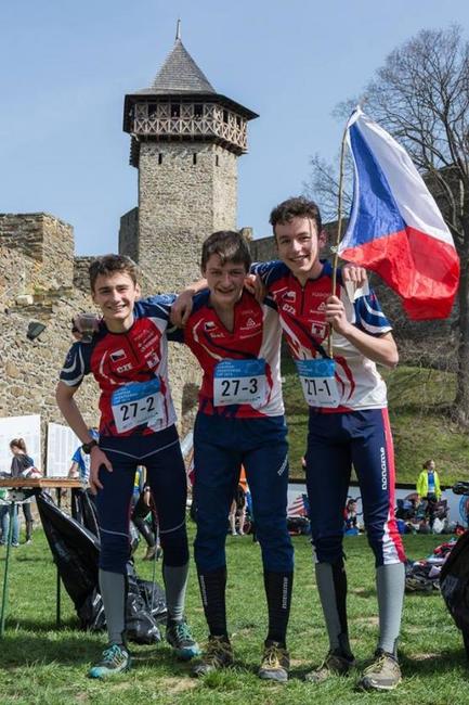 Orientační běžci z Gymnázia Broumov reprezentovali Českou republiku na Středoevropském poháru dorostu