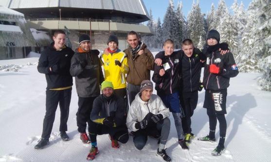 Broumovští boxeři na soustředění pilovali fyzickou kondici a rychlost