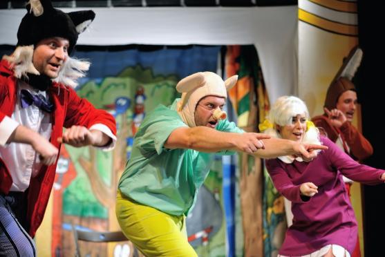 Pohádkový Čtyřlístek vyprodal divadlo do posledního místa