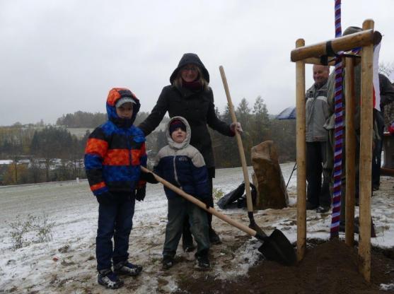 Sto let republiky si připomněli také ve Stárkově