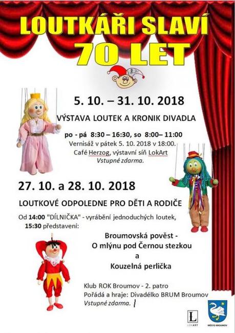 Nabídka akcí na Broumovsku pro víkend od 5. do 7. října