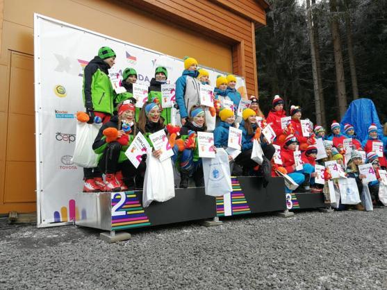 Krajská výprava mladých olympioniků je stříbrná. Výrazně přispěla i machovská výprava