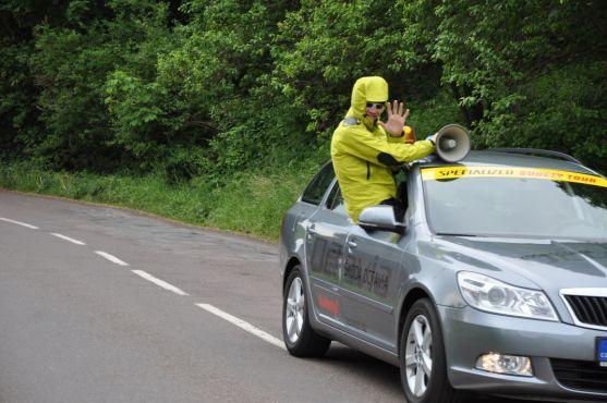 Jan Hruška po páté zvítězil na silničním cyklistickém maratonu Sudety Tour