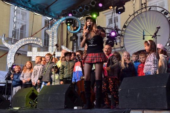 Vrcholem poutě v Broumově bylo vystoupení Olgy Lounové