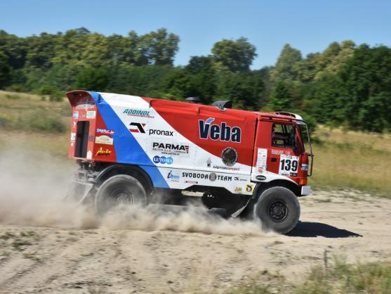 Matějovský si během testování v Josefově vyzkoušel i vojenskou techniku