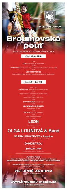 Nabídka akcí na Broumovsku pro víkend od 29. června do 1. července