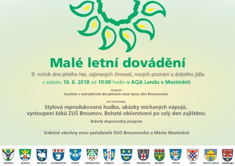 Nabídka akcí na Broumovsku pro víkend od 15. do 17. června