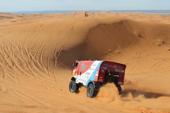 Druhé místo pro Svobodův tým na marocké Tuareg Rally 2015