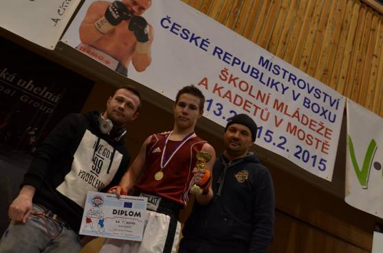 Svůj 77. zápas proměnil v 3. titul. Boxer Šuda je opět Mistr České republiky