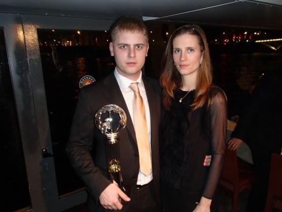 Michal Matějovský převzal v Paříži ocenění