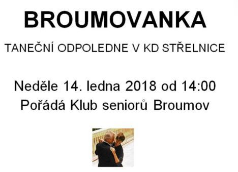 Nabídka akcí na Broumovsku pro víkend od 12. do 14. ledna
