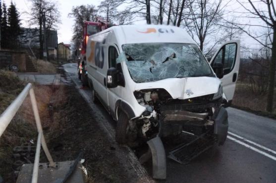 Na Nový rok došlo v Broumově ke dvěma dopravním nehodám