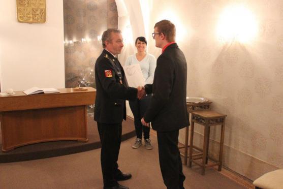 Tomáš Jirman z Radešova zachránil život stařence. Právem mu patří uznání a titul Mladý hrdina