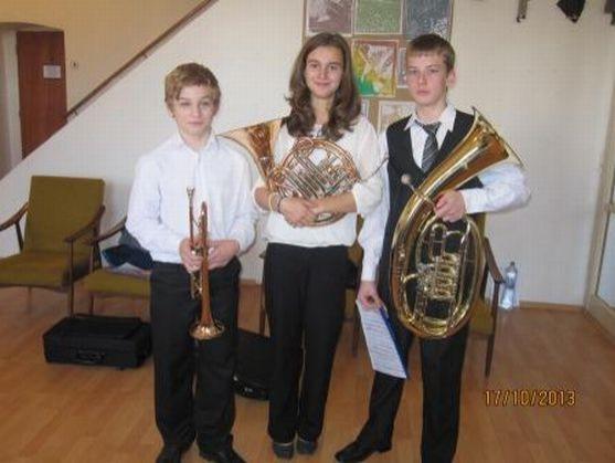 Podzimní úspěch polických žesťových komorních souborů