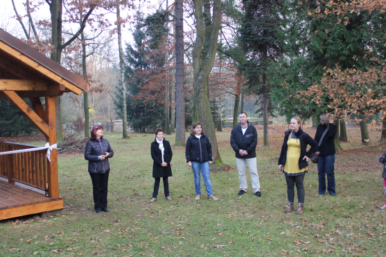 Nový altán pomůže místní komunitě v Olivětíně