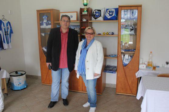 Fotbal: Broumov zvítězil před očima hejtmana France