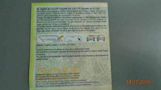 Celníci varují před falešnými dálničními známkami