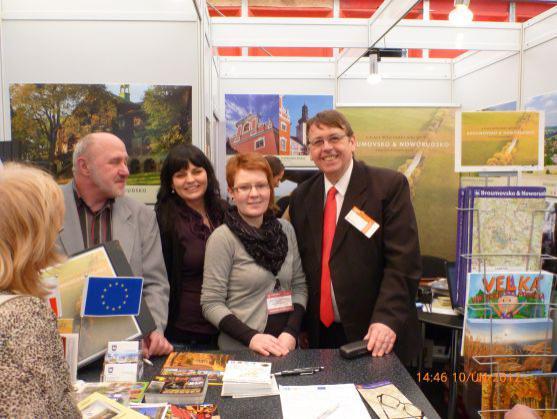 Broumovsko & Noworudsko se společně prezentovaly na veletrhu cestovního ruchu Holiday World v Praze