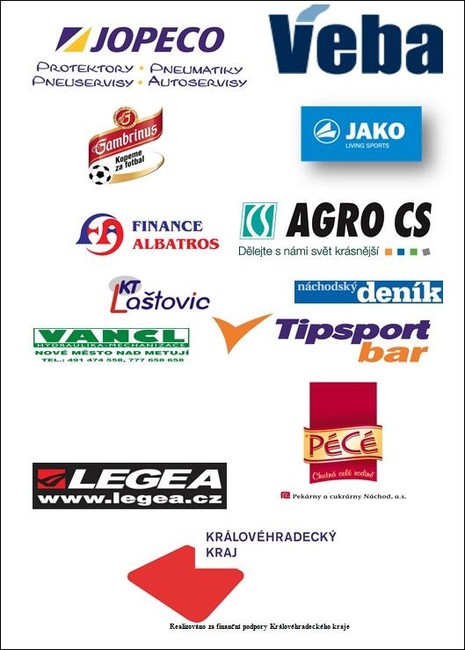 Šest broumovských fotbalistů starší přípravky se podílelo na výrazném úspěchu náchodského výběru