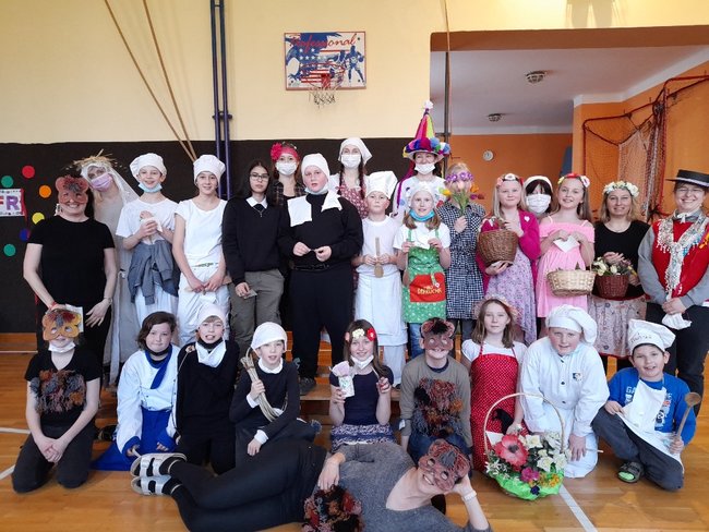 Masopust na Masarykově škole