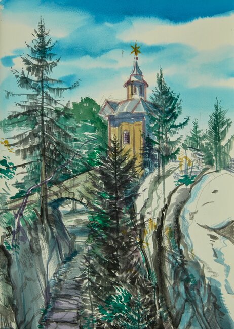 A teď tu stojím já. Malíř z Broumova