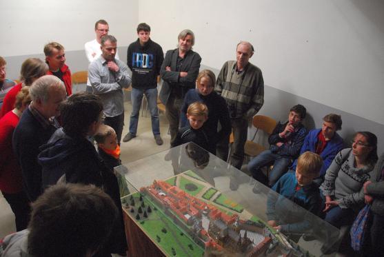 Expozice výstavy v polickém Muzeu papírových modelů představuje firmu Betexa