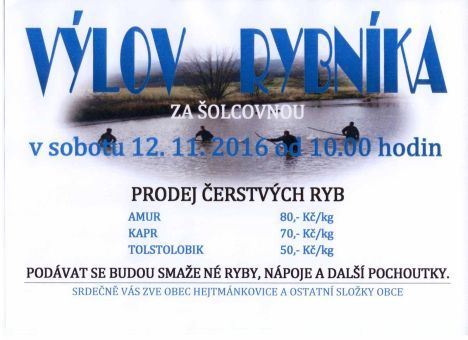 Nabídka akcí na Broumovsku pro víkend od 11. do 13. listopadu