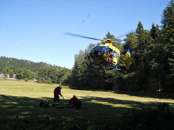 V Adršpachu zkolaboval muž. I přes zásah Letecké záchranné služby zemřel