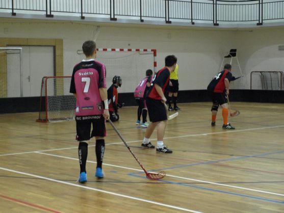 Florbalový tým FBC Broumov poprvé nastoupil ve 2. amatérské lize
