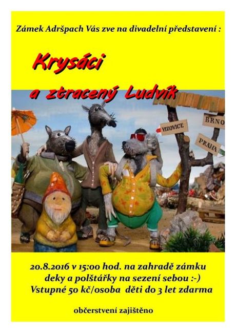 Nabídka akcí na Broumovsku pro víkend od 19. do 21. srpna