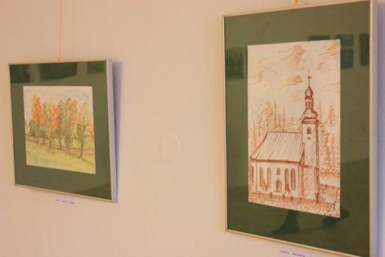 Vernisáž na Staré radnici zahájila výstavu Mezinárodní umělecký plenér výtvarníků