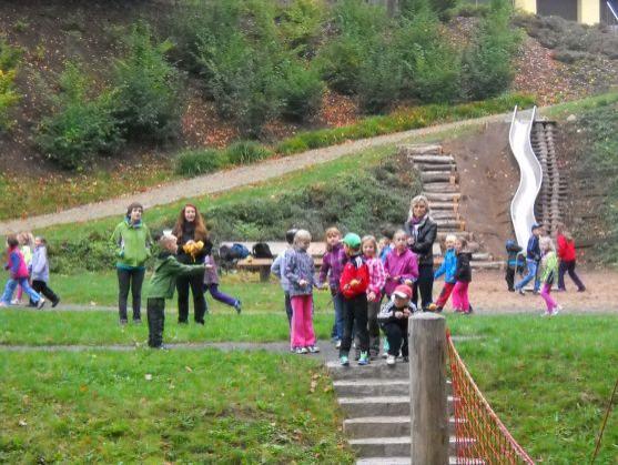 Sportovní dopoledne v broumovské Alejce