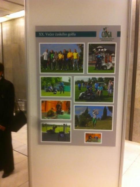 Během Večera českého golfu byl oceněn i člen broumovského Grosshofu