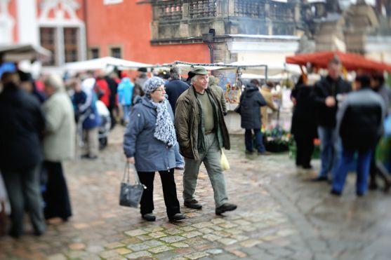 Na Adventním trhu v broumovském klášteře bylo kolem 30 stánků a spousta návštěvníků