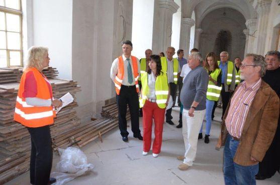 Stavební práce v broumovském klášteře finišují