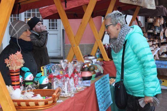 Adventní trh v klášteře přilákal davy lidí