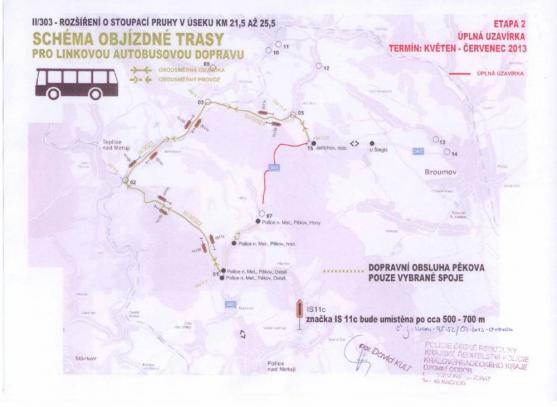 Pokračuje rekonstrukce silnice přes Pasa. 2. dubna se na tři měsíce uzavře 