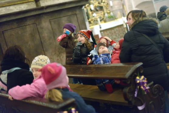 Svatý Mikuláš letos přišel i do broumovského kláštera