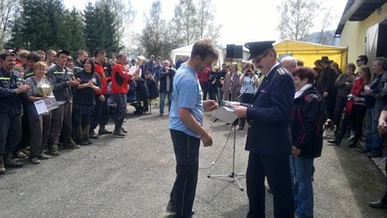 V Křinicích soutěžili dobrovolní hasiči v požárním útoku