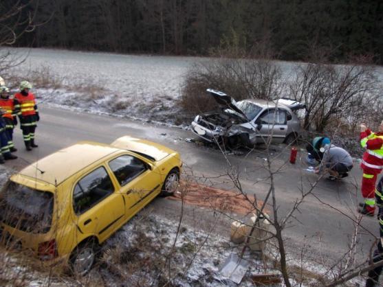 Další autonehoda v Lachově
