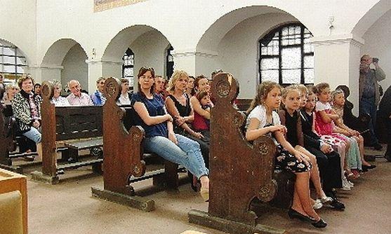 Noc kostelů v broumovském kostele Vzkříšení 