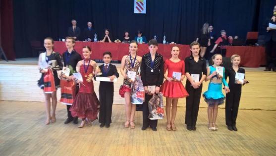 Páry Tanečního klubu Broumov soutěžily v Sezemicích. Úspěšně! 