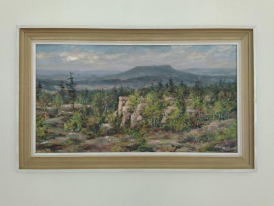 Malby a fotografie na výstavě v Polici nad Metují