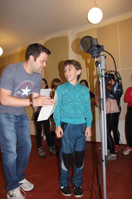 V novém nahrávacím studiu v klášteře vzniká dětská audiokniha 