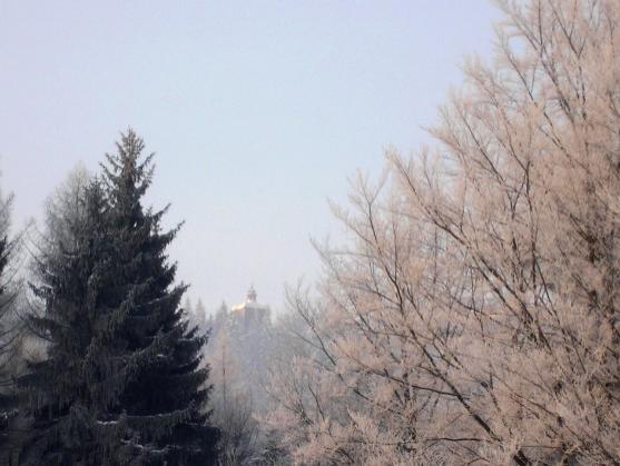 Největší mráz v České republice byl tuto noc v Adršpachu