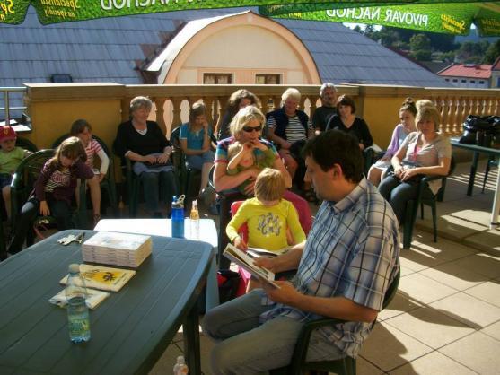 Pírko na Terase - autorské čtení pro nejmenší