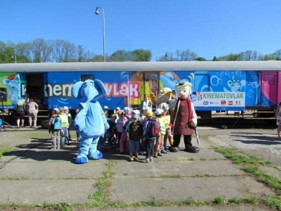 Na broumovském nádraží nabídne Kinematovlak den plný pohádek 
